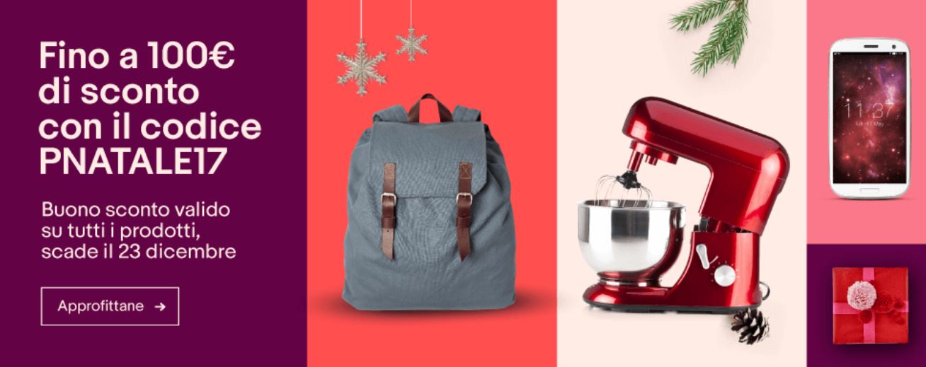 codice sconto eBay del 10%