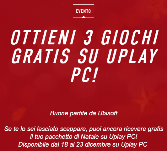 Natale 2017 Ubisoft