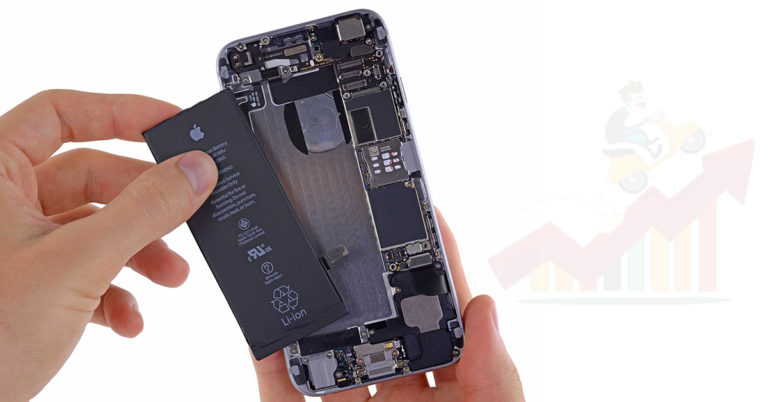 Apple: sostituzione batteria