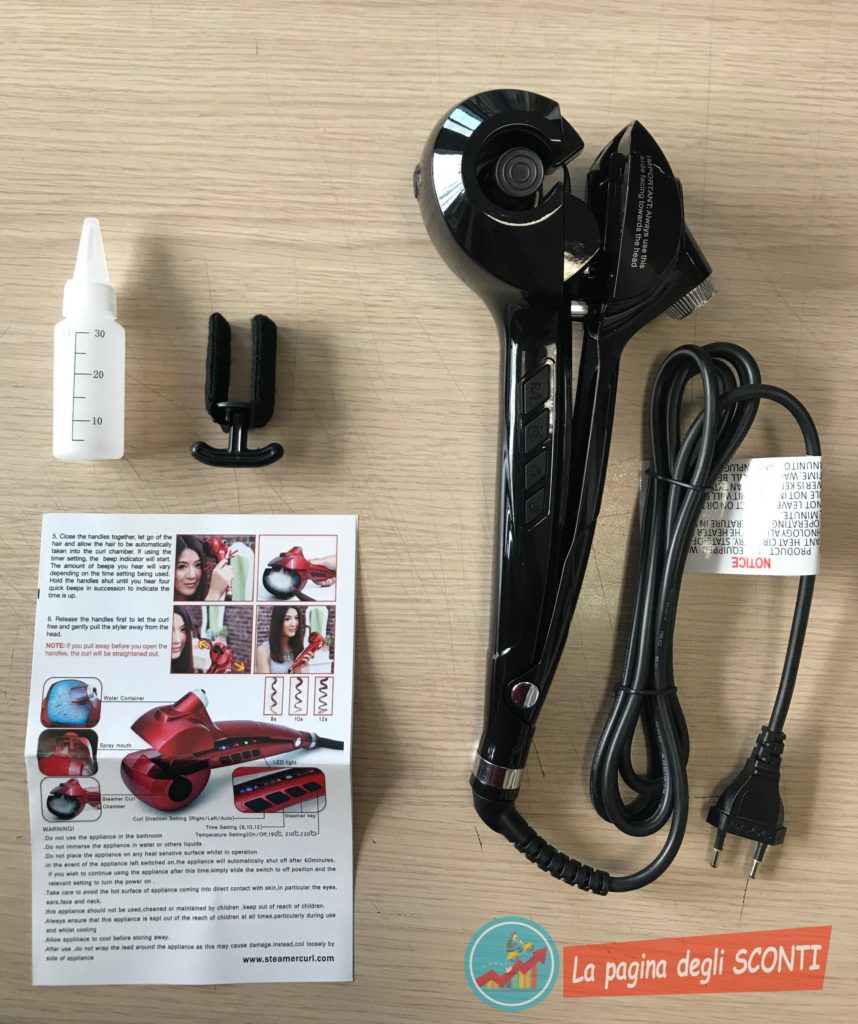 arricciacapelli steamer curl