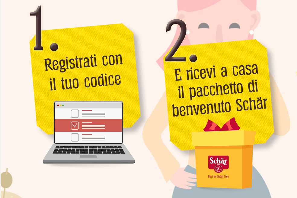 schär gluten-free in omaggio