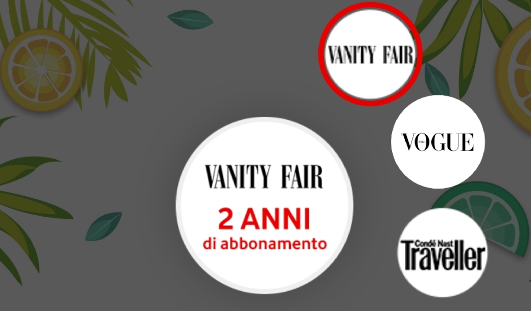 abbonamento a vanity fair