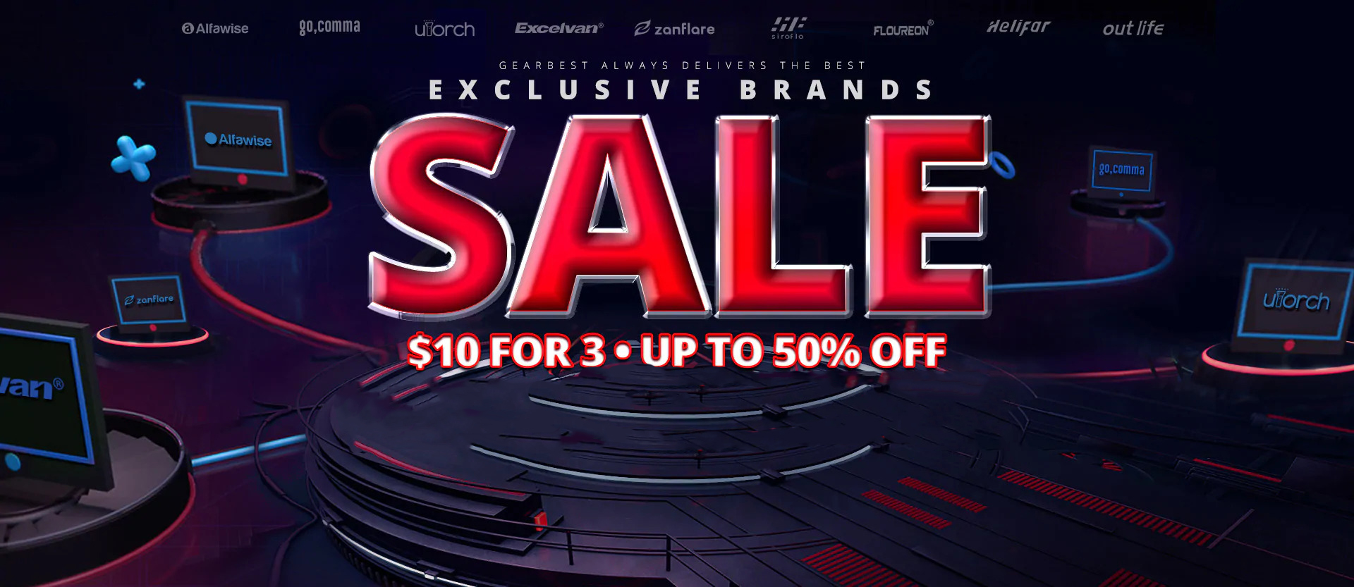 gearbest exclusive brands sale