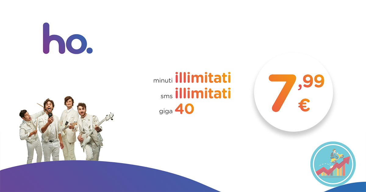 Ho. Mobile propone 40 GB a