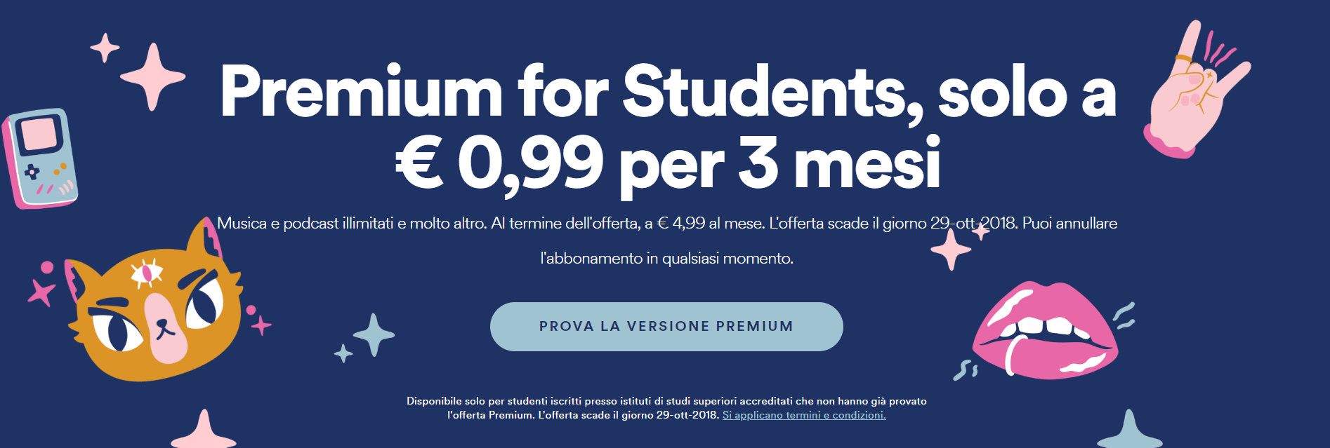 spotify premium for students