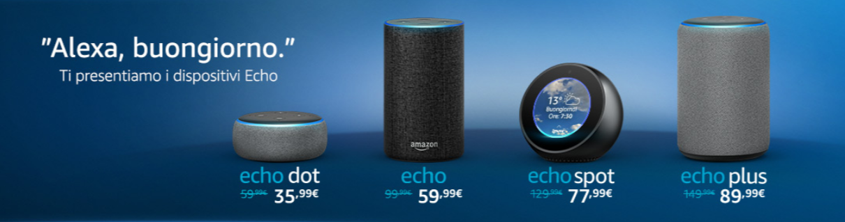 Amazon Echo ed Alexa