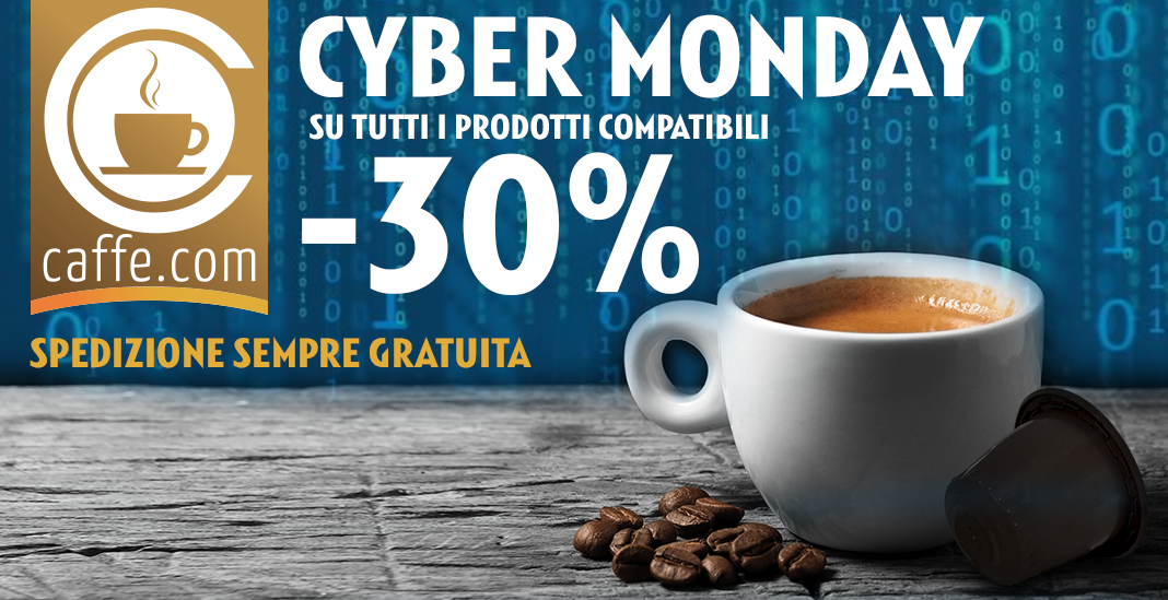 cyber monday caffe.com 2018