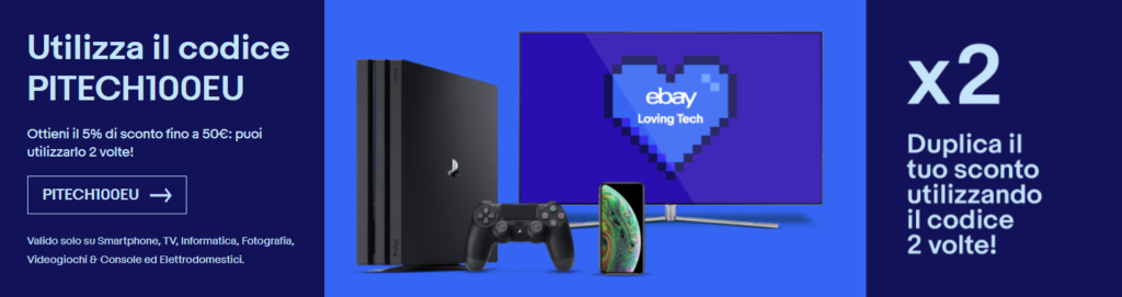 codice sconto ebay febbraio 2019