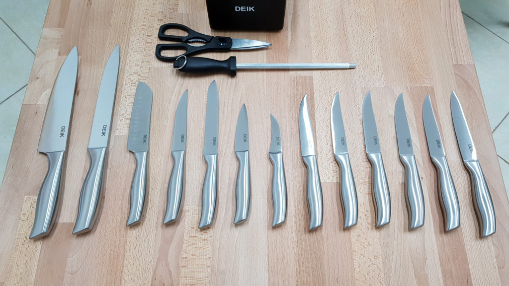 set di coltelli professionali deik