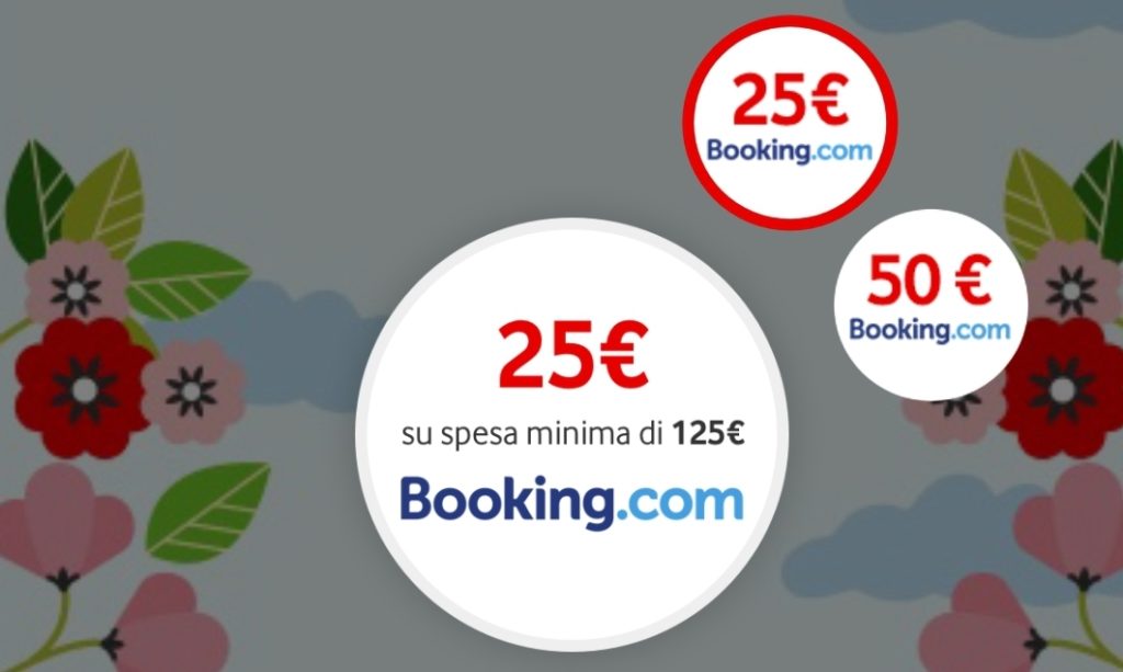 buono sconto Booking fino a 50€