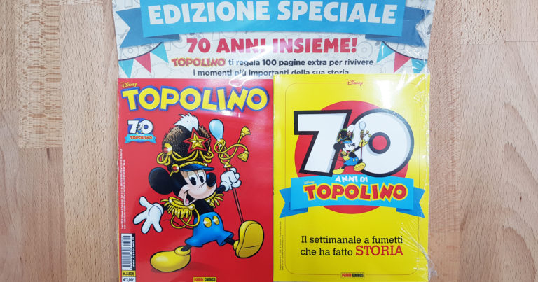 edizione speciale topolino 70 anni