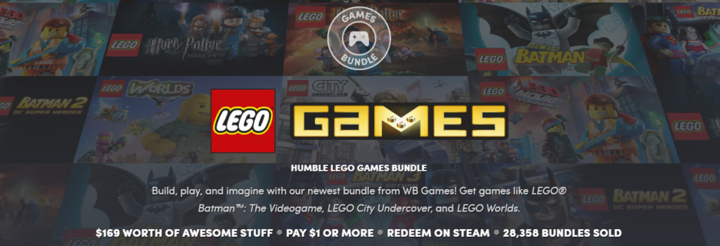 humble lego games bundle