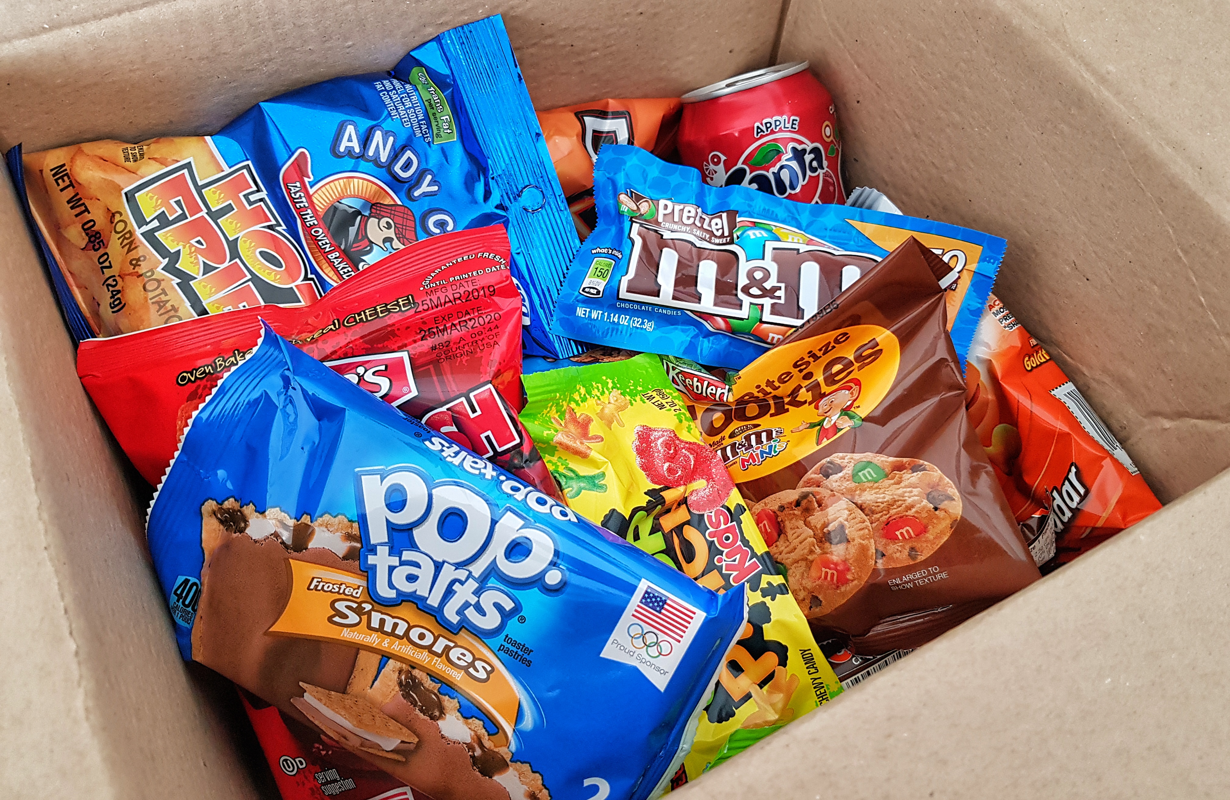 American Uncle: 10% di sconto esclusivo sulla box di bevande, snack e dolci  americani!