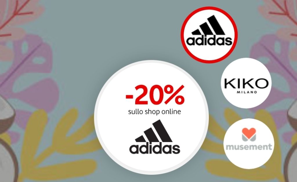 Vodafone Happy Friday: buono sconto Adidas, KIKO o Musement!