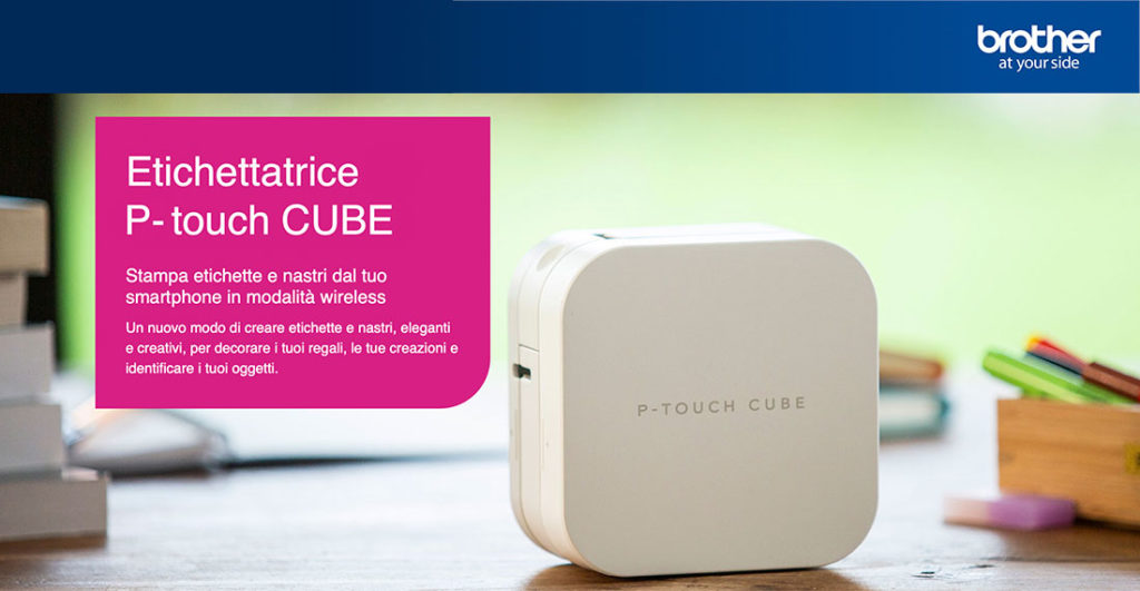 the insiders etichettatrice p-touch cube