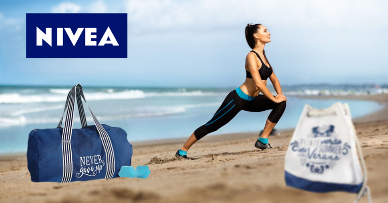 zaino spiaggia nivea