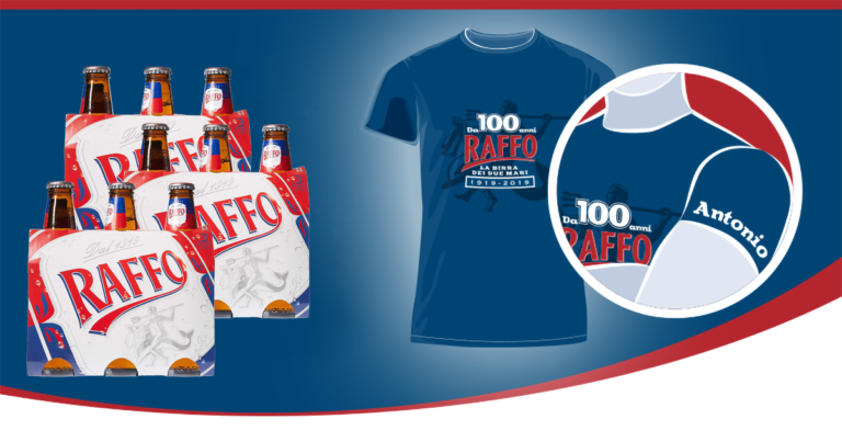 t-shirt raffo personalizzata