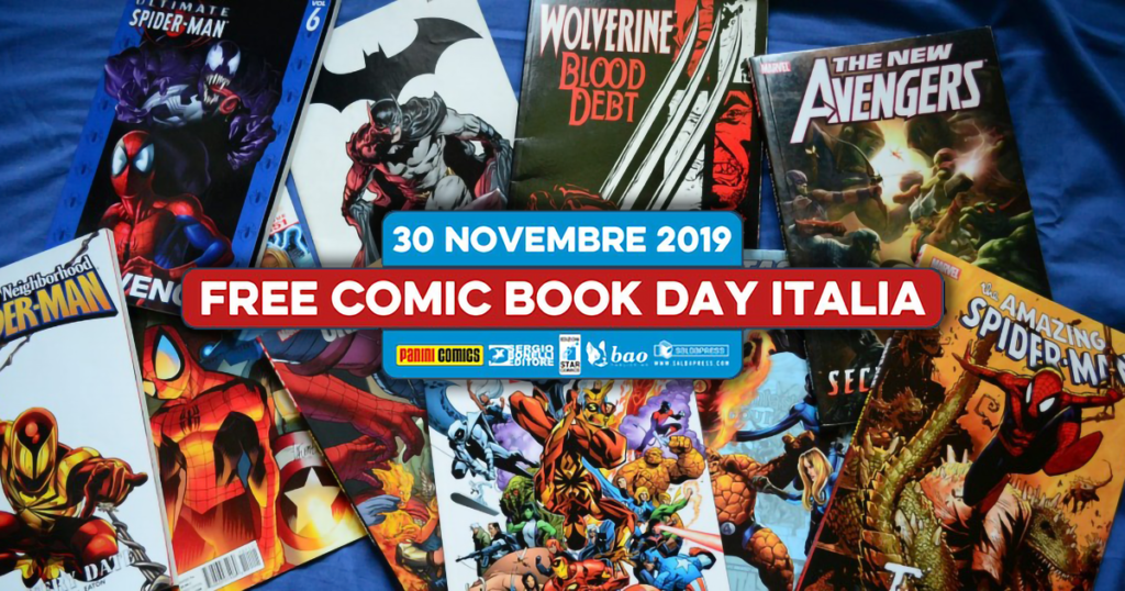 free comic book day italia 2019