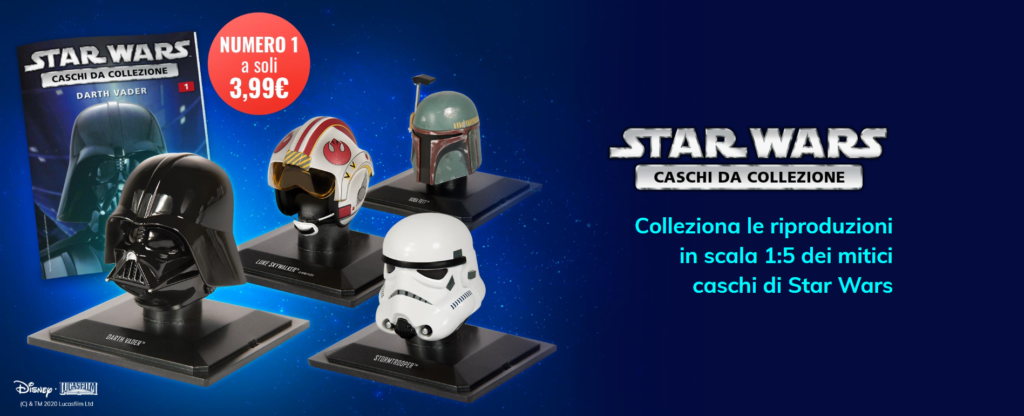 star wars caschi collezione