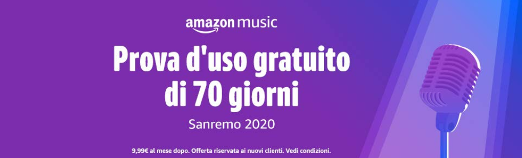 Amazon Music Sanremo 2020