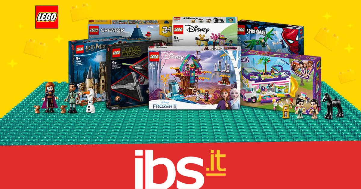 iBS: Set LEGO in offerta con codice sconto + Baci Perugina in OMAGGIO!