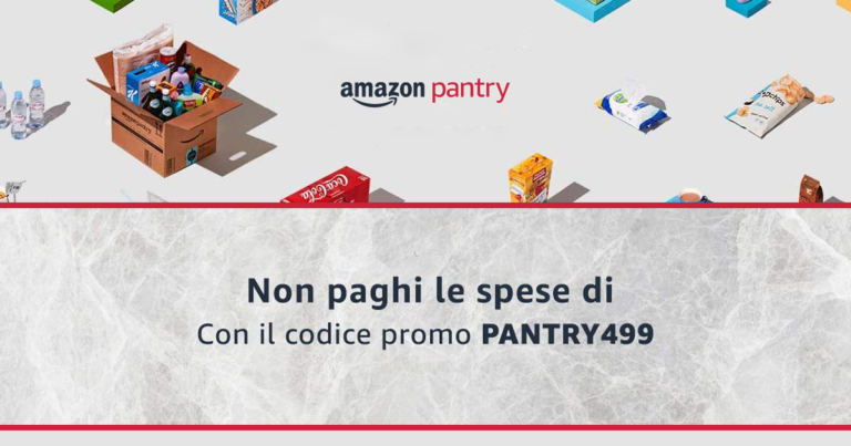 amazon pantry spedizione gratis