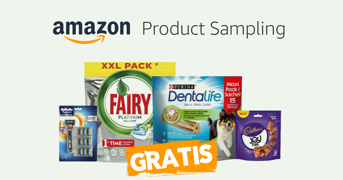 Amazon Product Sampling arriva in Italia il programma di campioni omaggio!