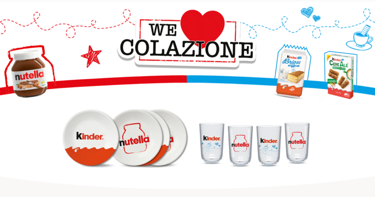 kinder e ferrero we love colazione