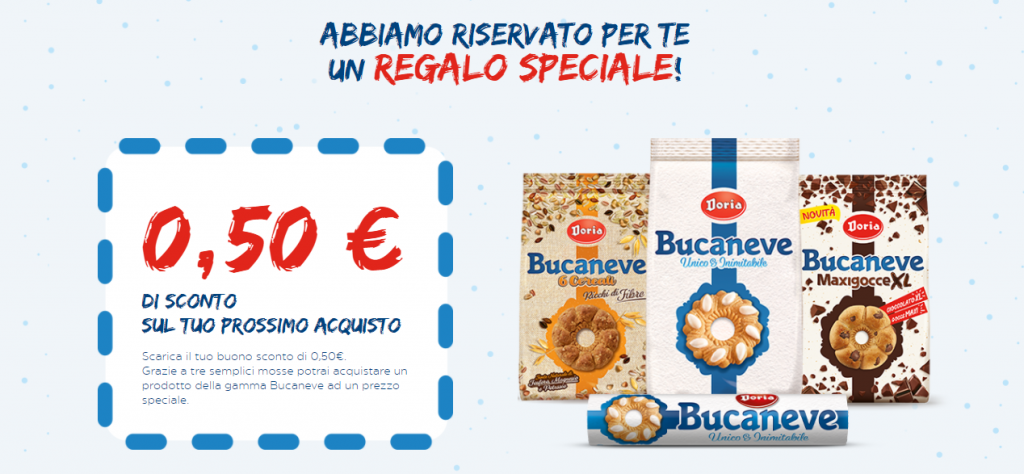 buono sconto bucaneve