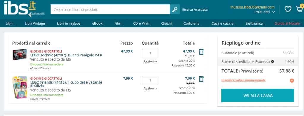 ibs giochi in offerta