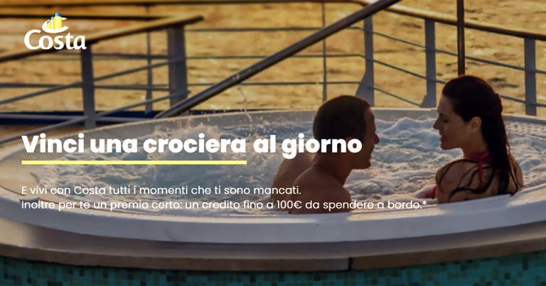 costa crociere vinci e parti