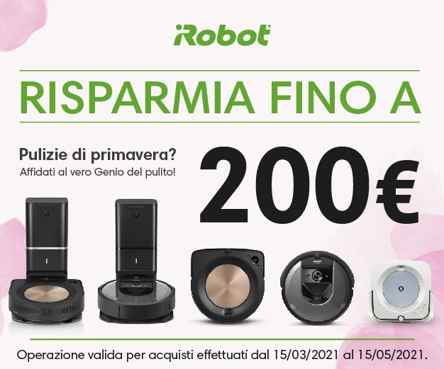 irobot pulizie di primavera