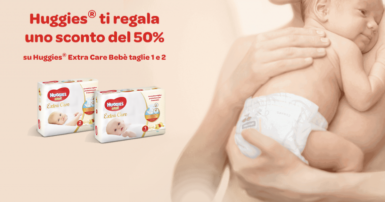 codice sconto huggies