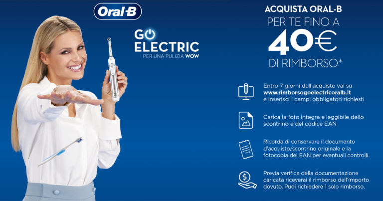cashback oral-b grande distribuzione