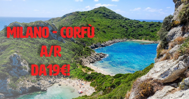 corfù offerte viaggio milano