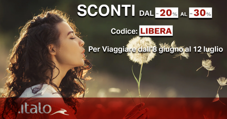 italo codice sconto
