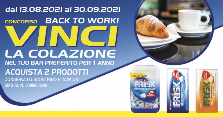 concorso back to work frisk mentos