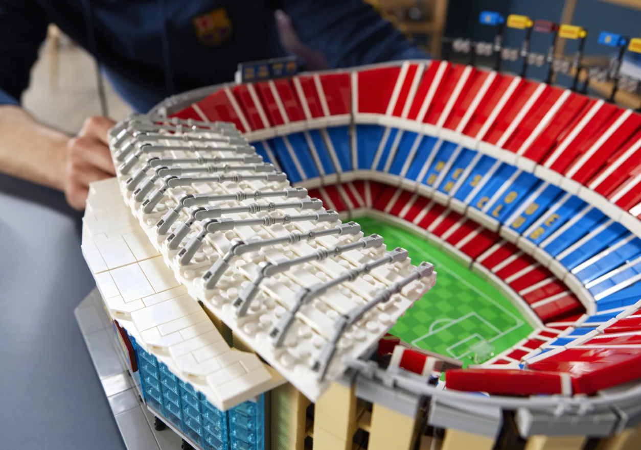 set lego camp nou barcellona