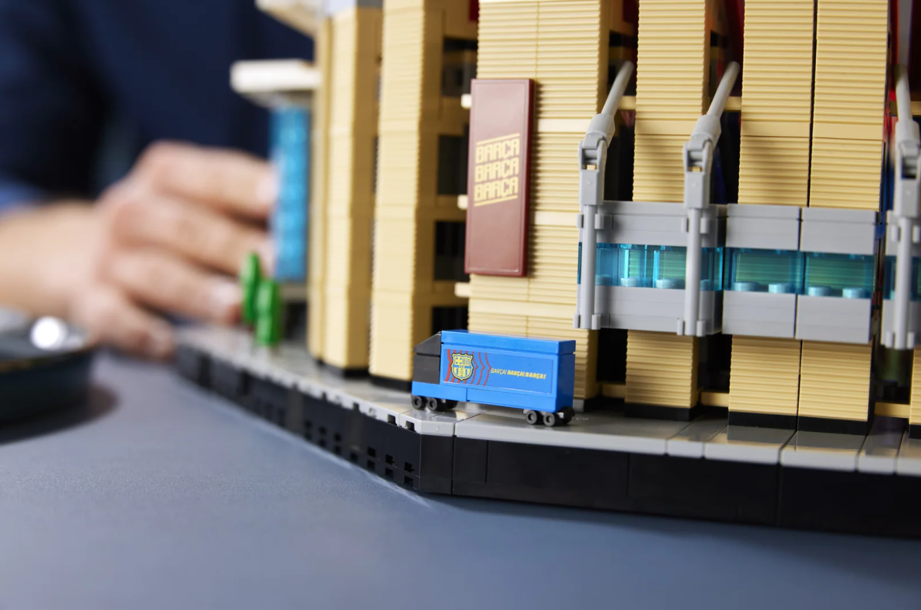 set lego camp nou barcellona