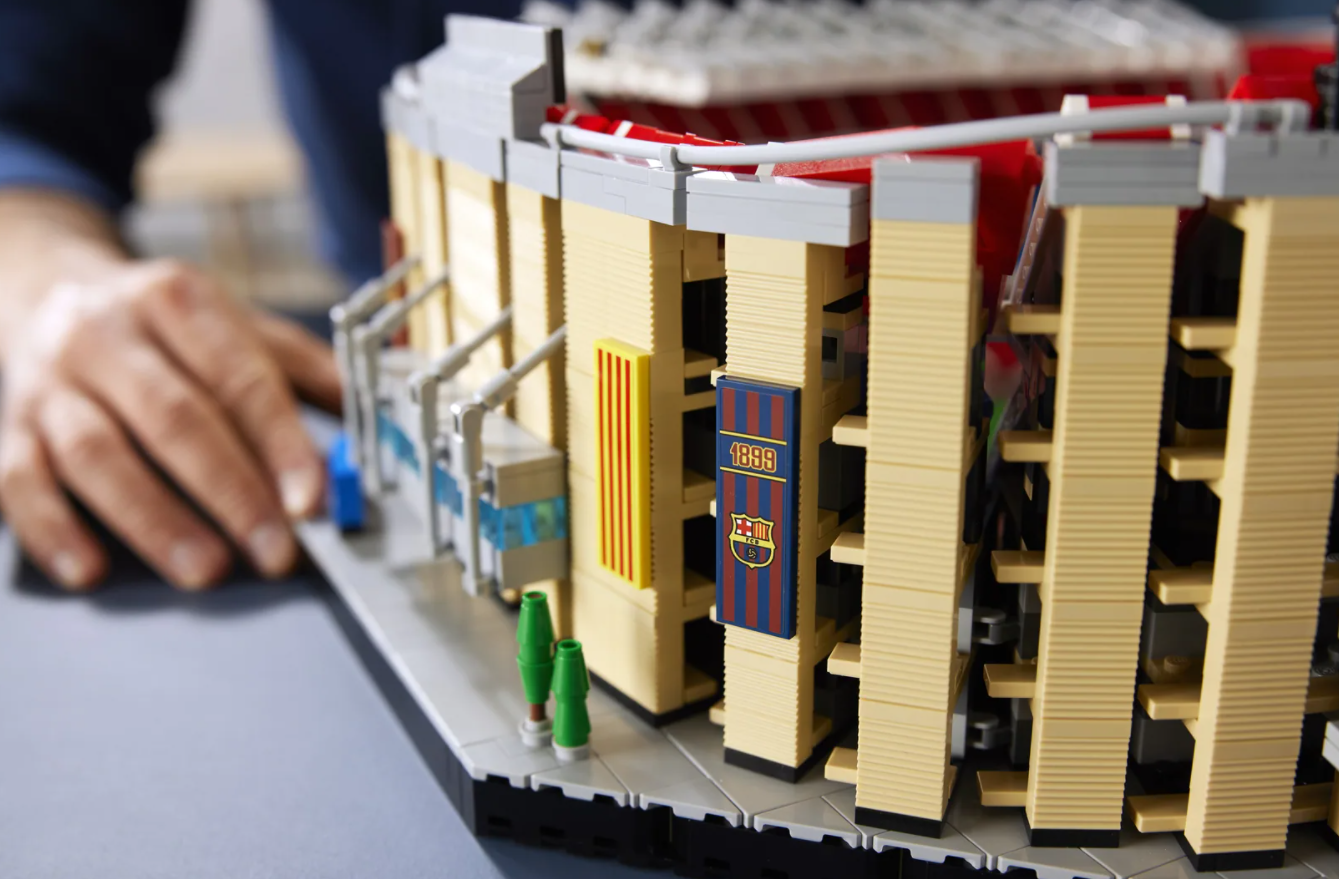 set lego camp nou barcellona