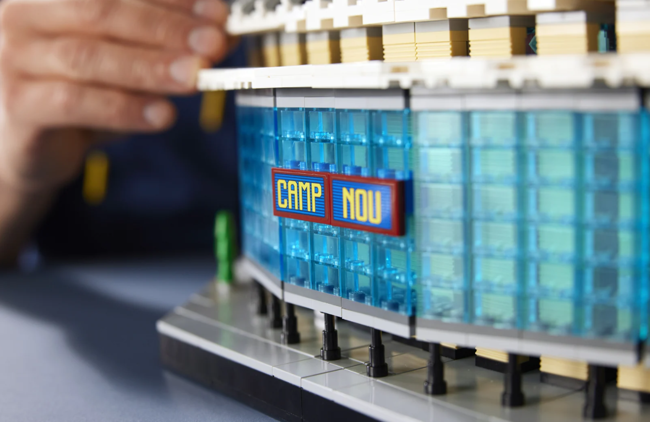 set lego camp nou barcellona