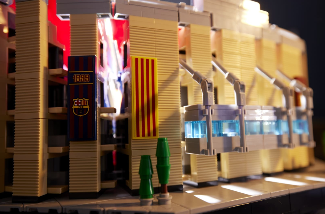 set lego camp nou barcellona