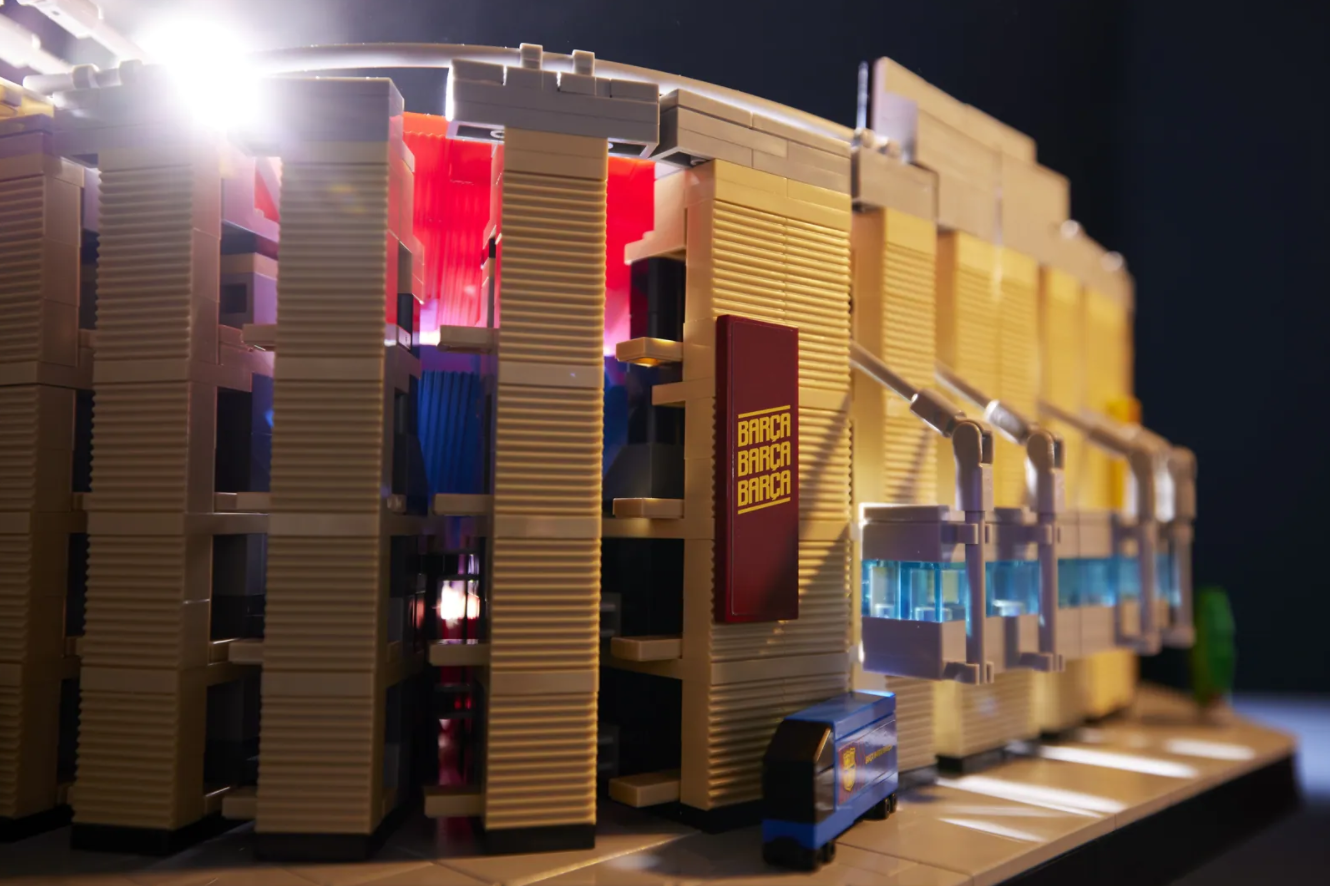 set lego camp nou barcellona