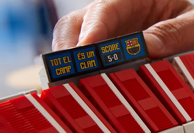 set lego camp nou barcellona