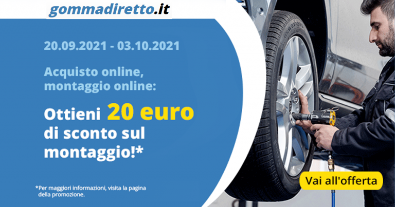 codice sconto gomma diretto