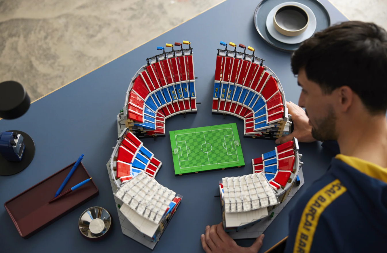 set lego camp nou barcellona