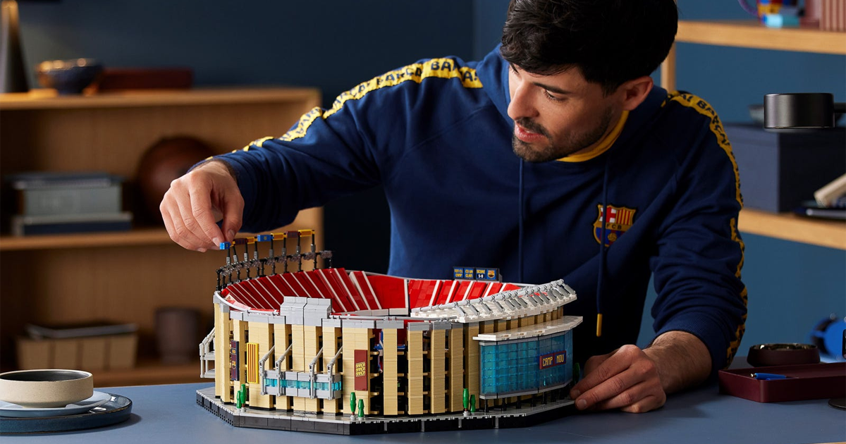 set lego camp nou barcellona