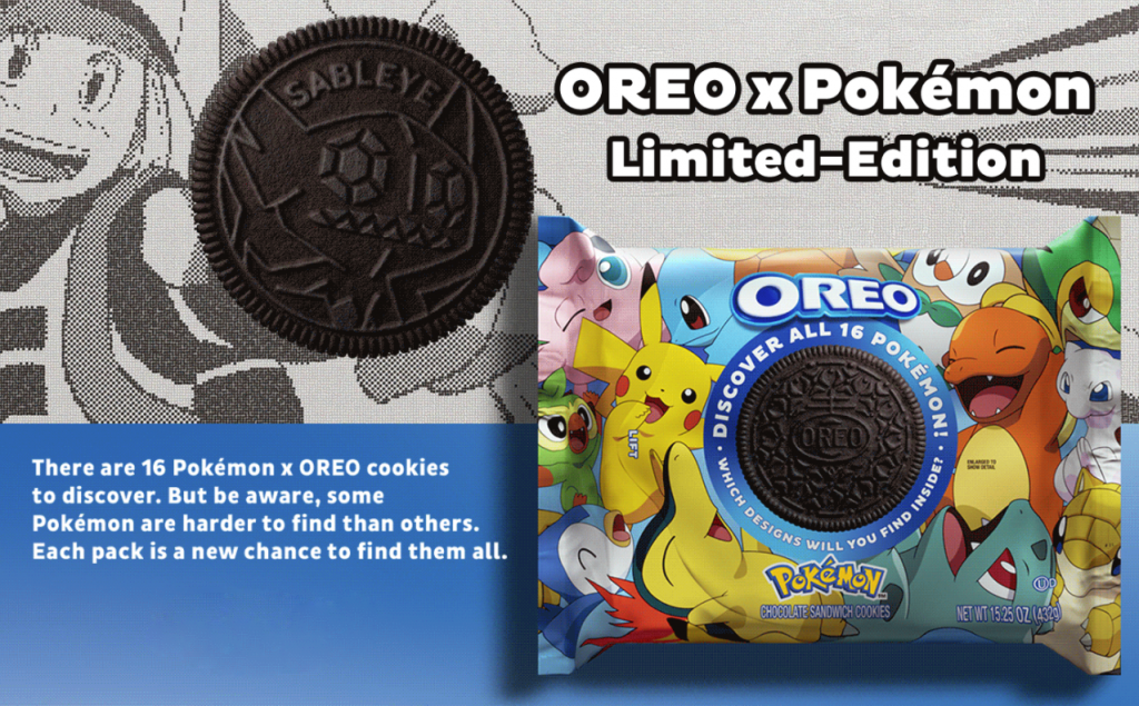 oreo x pokémon limited edition