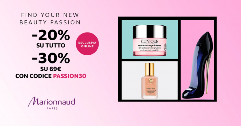 marionnaud codice sconto