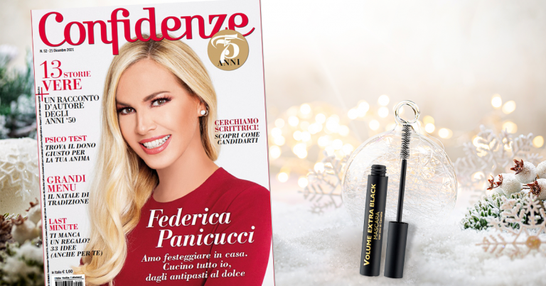 confidenze mascara volume extra black bottega verde